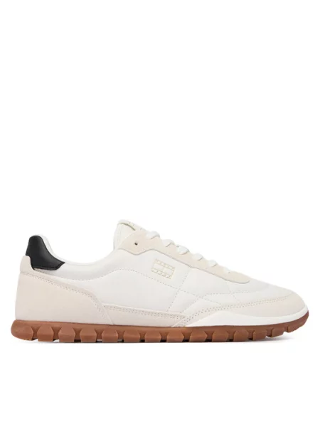Tommy Jeans Laisvalaikio batai Tommy Jeans Low Lth Runner balta