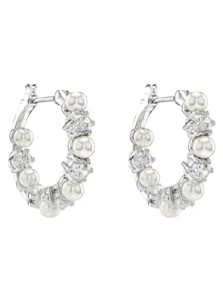 Обеци Swarovski сребристо