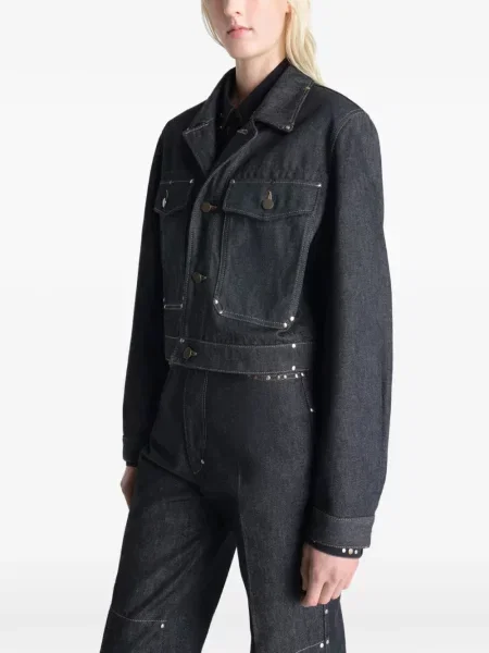 Geacă de blugi Lemaire cu tepi albastru