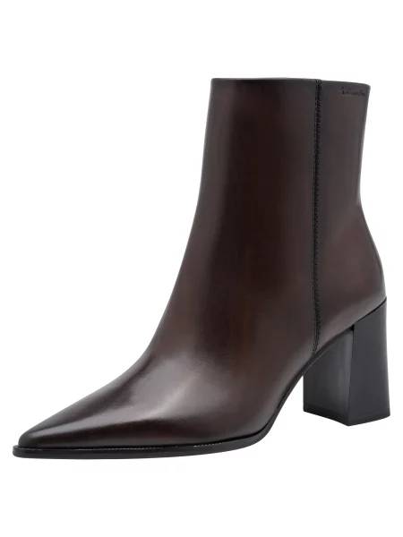 Botine Tamaris Vișiniu maro