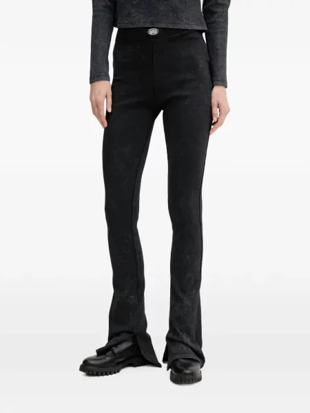 Pantaloni Alpha Industries evazate negru