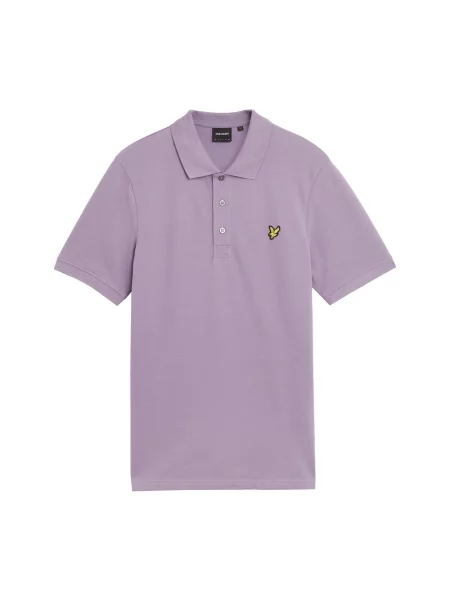 Koszulka polo Lyle & Scott fioletowa