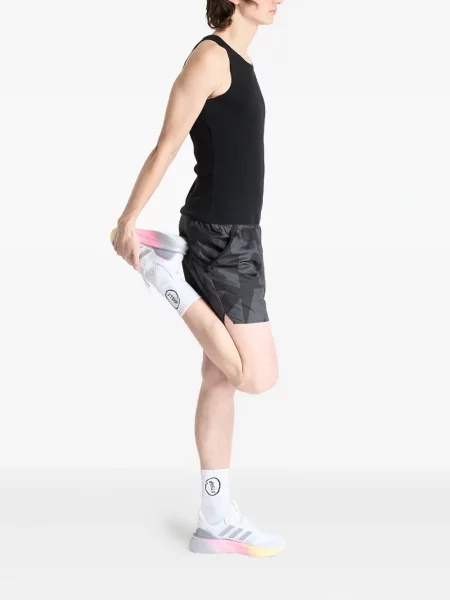 Top sport Adidas cu dungi de catifea cord tenis albastru