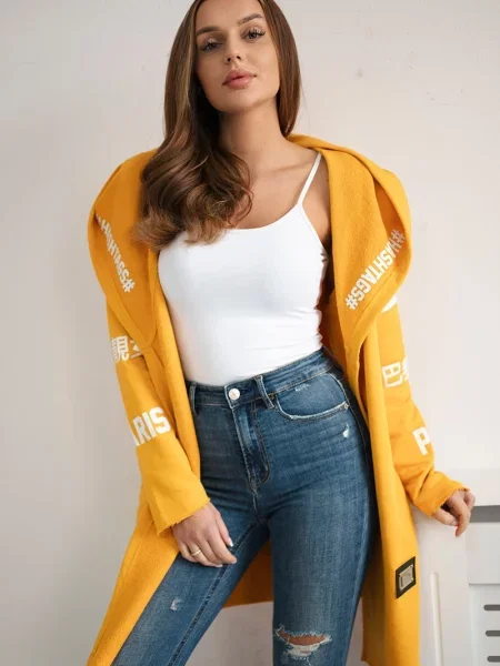 Pulover Kesi portocaliu