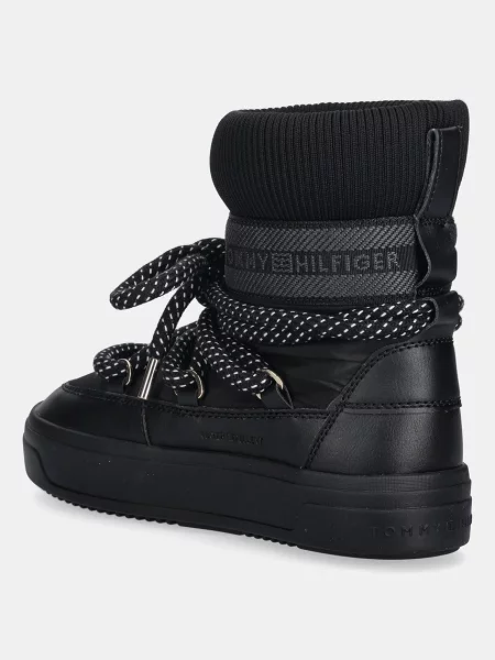 TOMMY HILFIGER Hócsizmák fekete