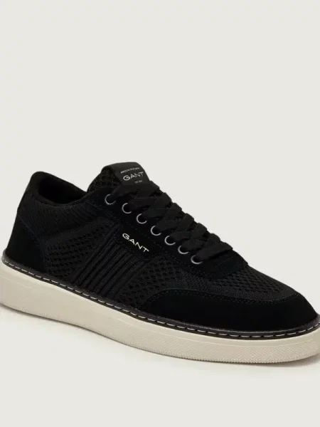 Gant Sneakers San Prep | piele întoarsă negru