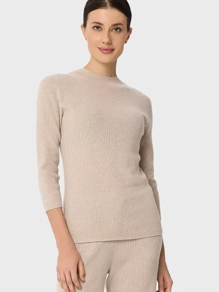 Вовняний светр Marc&andre бежевий