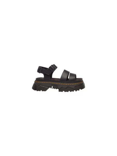 Sandały Dr. Martens skórzane czarne