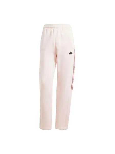 Pruhované nohavice Adidas ružová