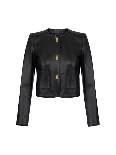 Geacă Elisabetta Franchi negru