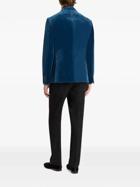Кадифено яке Etro синьо