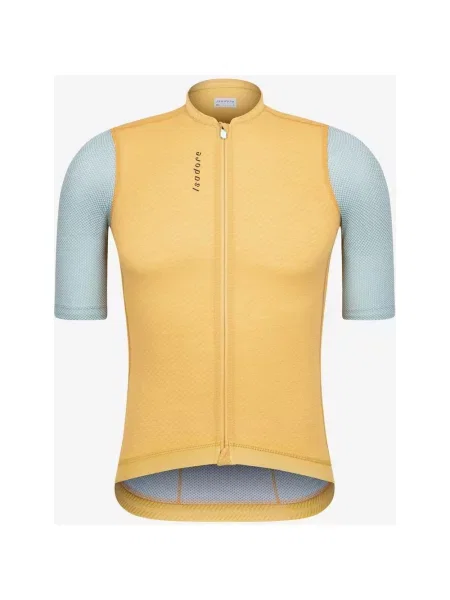 Koszulka rowerowa Isadore Signature Merino Air jasnoniebieski L pomarańczowy