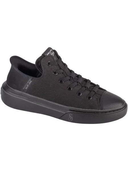 Pantofi Skechers din canvas negru