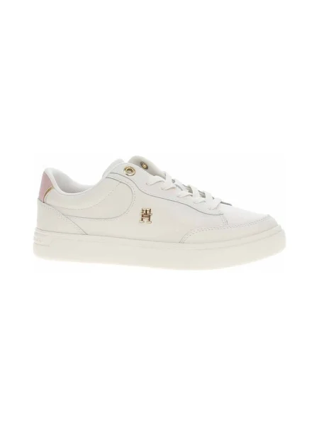 Pantofi Tommy Hilfiger din piele bej