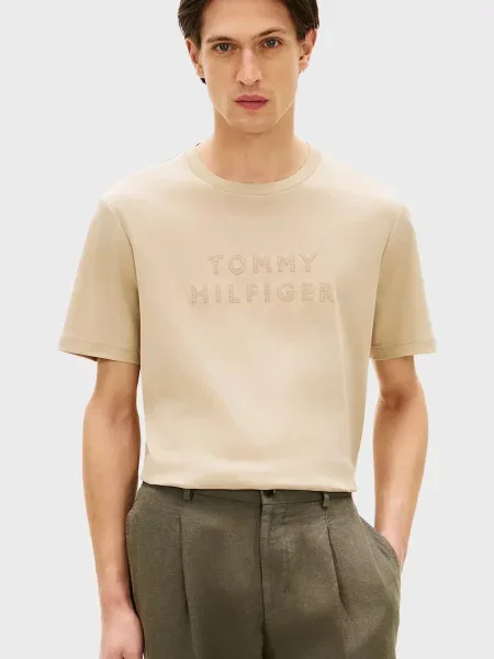 Футболка Tommy Hilfiger бежева