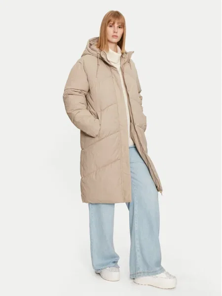 Noisy May Зимно палто Tenna бежов