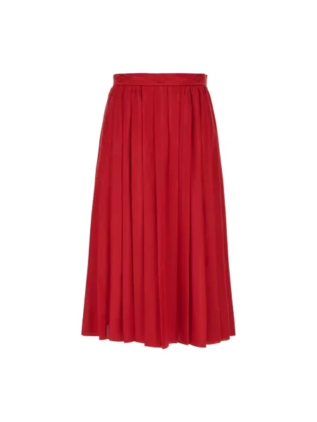Spódnica midi Gucci czerwona