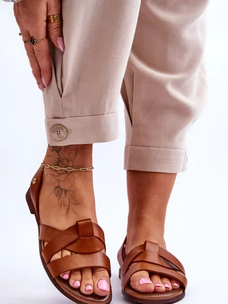 Sandali Zazoo rdeča