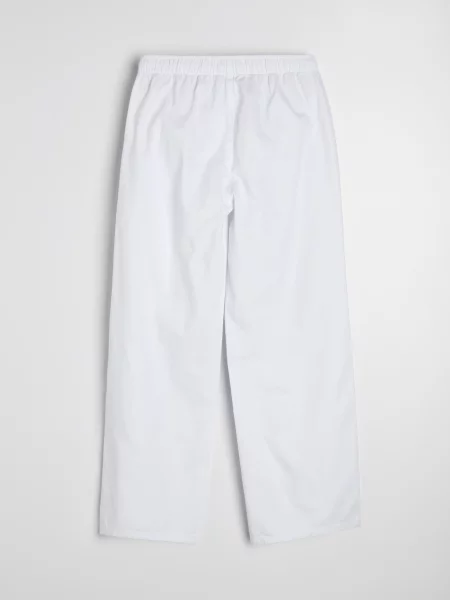 Джинси jogger wide-leg білий