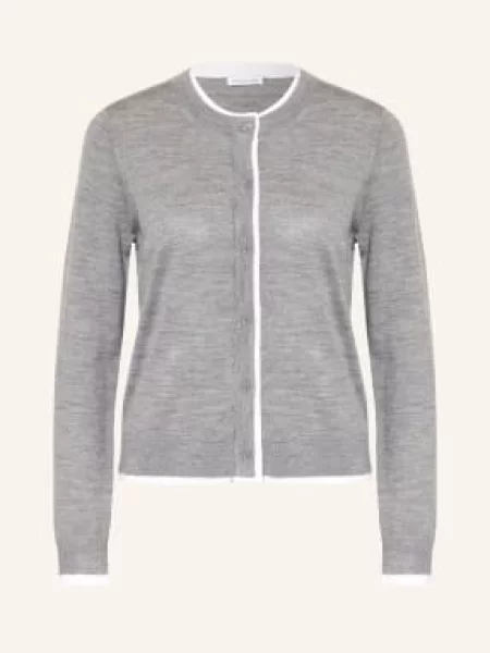 Mrs & Hugs Kardigan grau biały