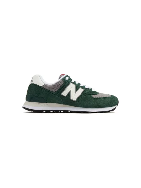 Sneakerși New Balance 327 din piele de căprioară negru