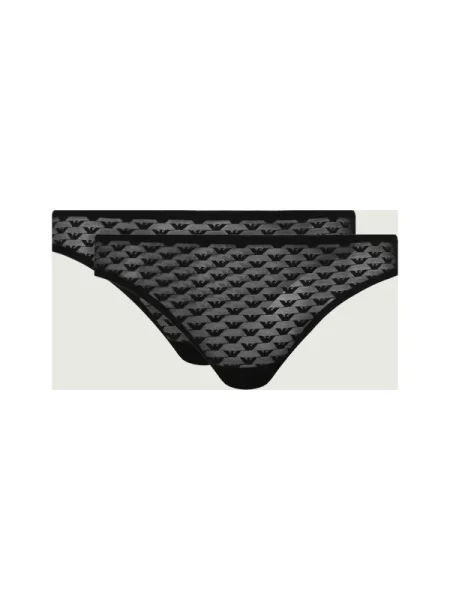 Emporio Armani Tanga negru