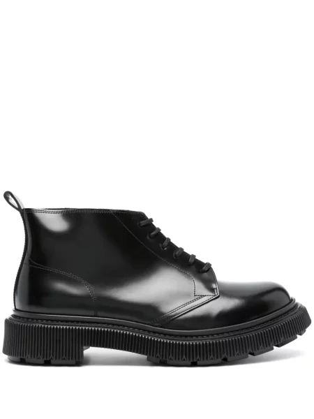 Botine Adieu Paris din piele negru