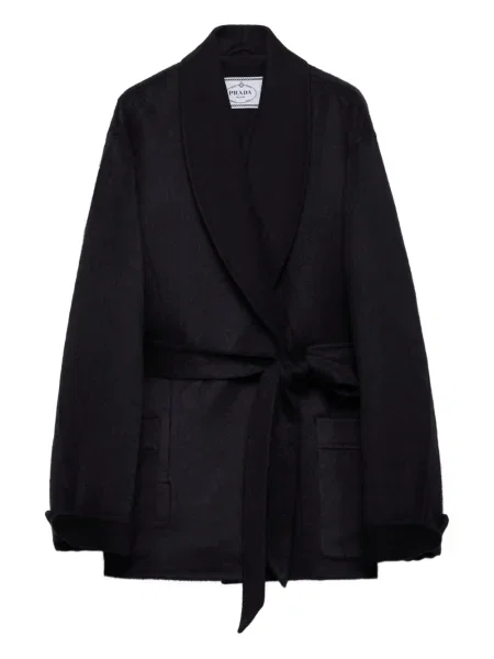 Palton Prada negru