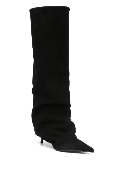 Cizme Le Silla din piele de căprioară negru