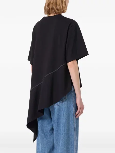 Tricou Sportmax asimetric negru