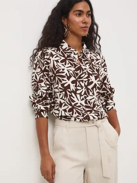 Medicine koszula z beżowa