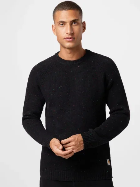 Carhartt WIP Pulover Anglistic' negru