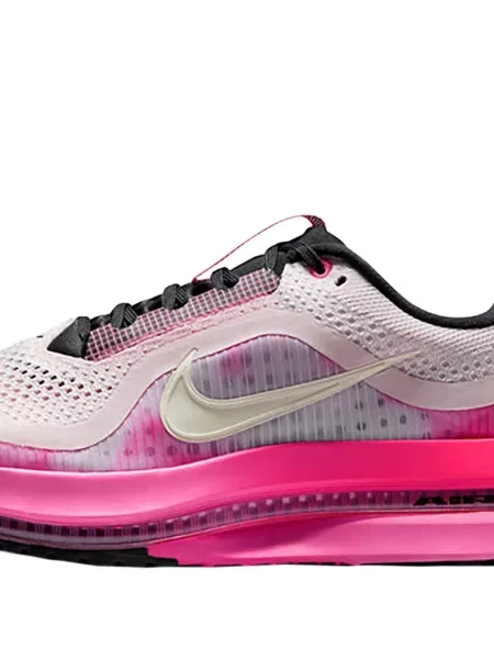 Mrežasta trčanje majica Nike s vezicama ružičasta