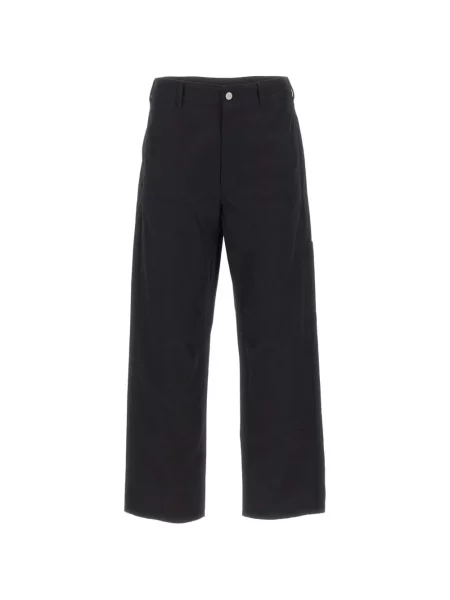 Pantaloni Mm6 Maison Margiela cu autograf negru