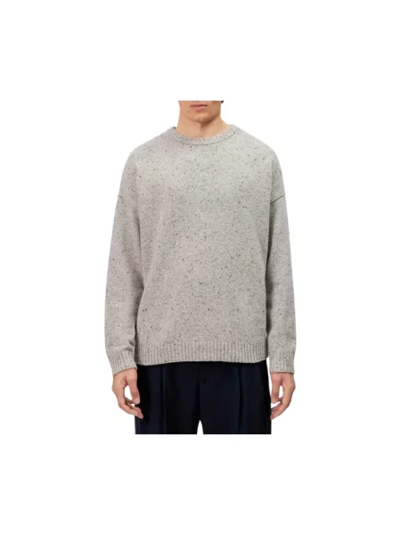 Sweter Drykorn wełniany szary