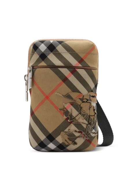 Geantă Burberry în carouri