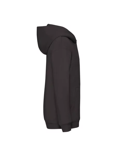 Hanorac cu glugă copii Fruit Of The Loom negru