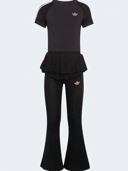 Tricou copii Adidas Originals negru