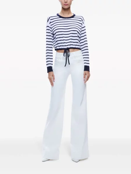 Megztinis Alice + Olivia balta