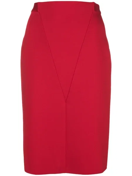 Fustă tip creion Givenchy roșu