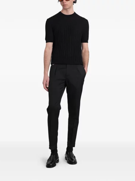 Tricou Low Brand tricotate negru