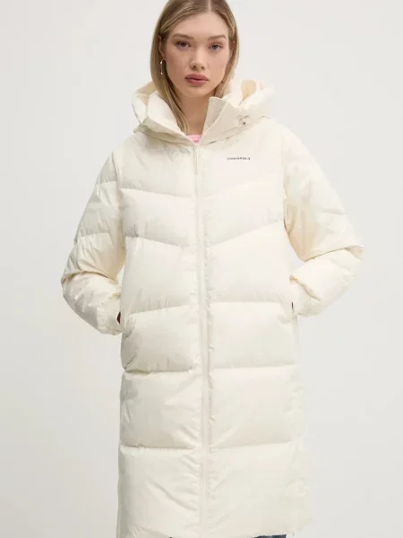 Converse kurtka puchowa zimowa beżowy