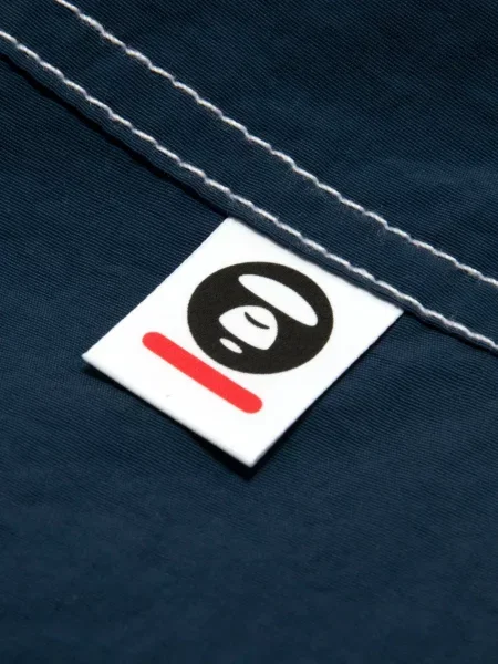 Pantaloni scurți Aape By A Bathing Ape cu imagine albastru