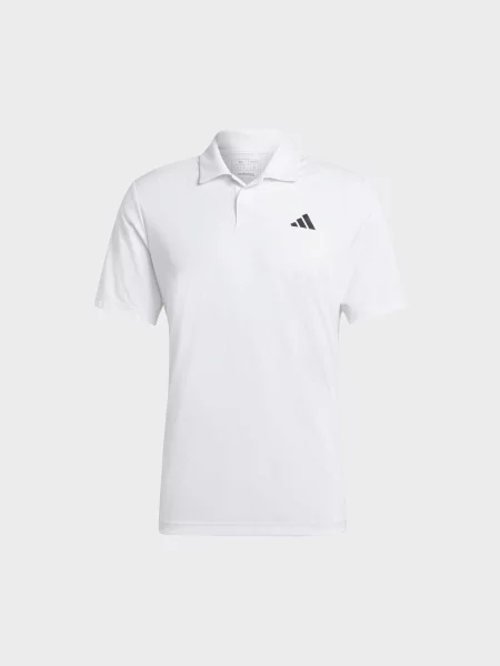 Поло Adidas белое