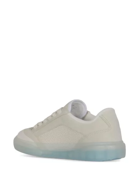 Fűzős bőr sneaker Casablanca fehér