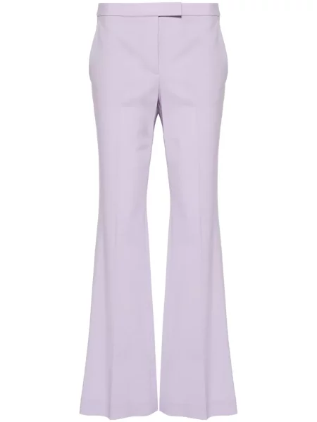 Pantaloni Theory cu talie joasă violet