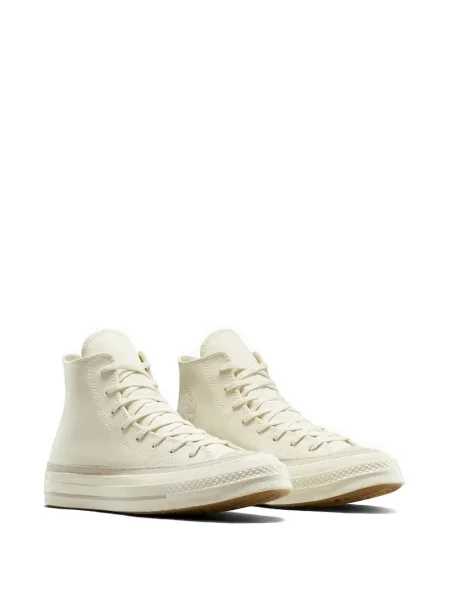 Sneakerși Converse Chuck 70 din piele de căprioară cu broderie alb