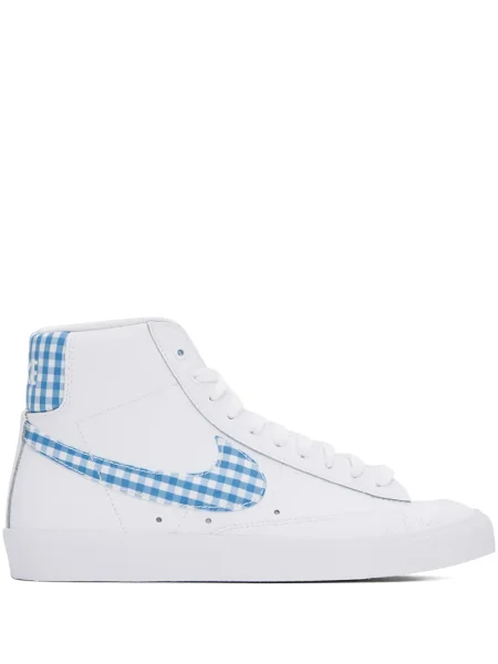 Top Nike retro w panterkę sztruksowy biały