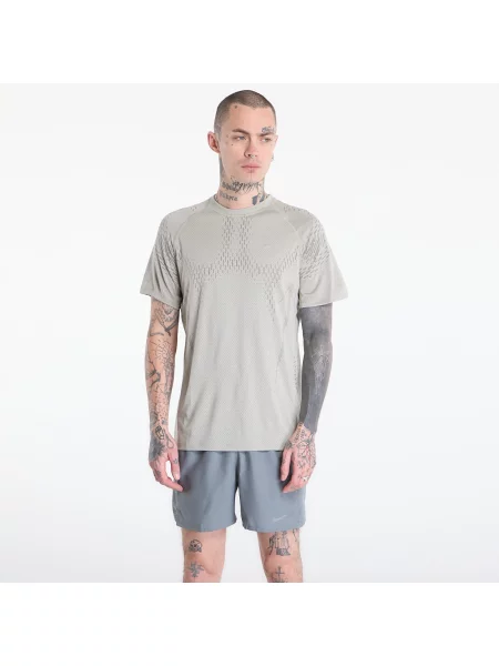 Tricou Nike Stride Plus Dri-FIT ADV Short-Sleeve Running Top Spruce Fog/ Light Army/ Reflective Silv XL