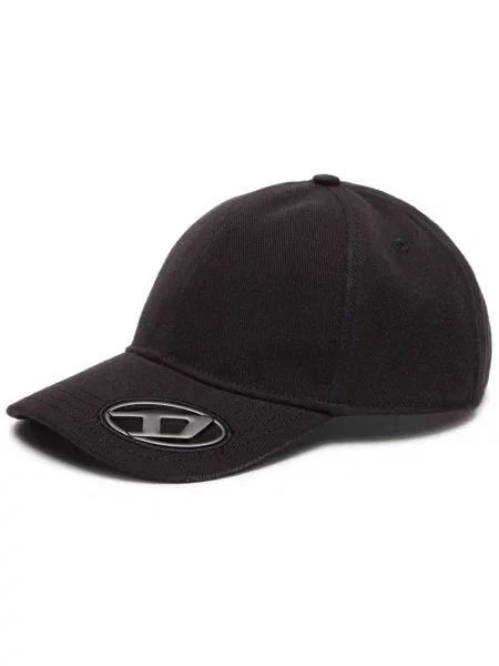 Шапка с козирки Diesel черно
